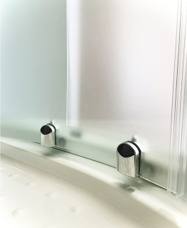 Душевой уголок Royal Bath BK 120x80см левый белый RB8120BK-C-L